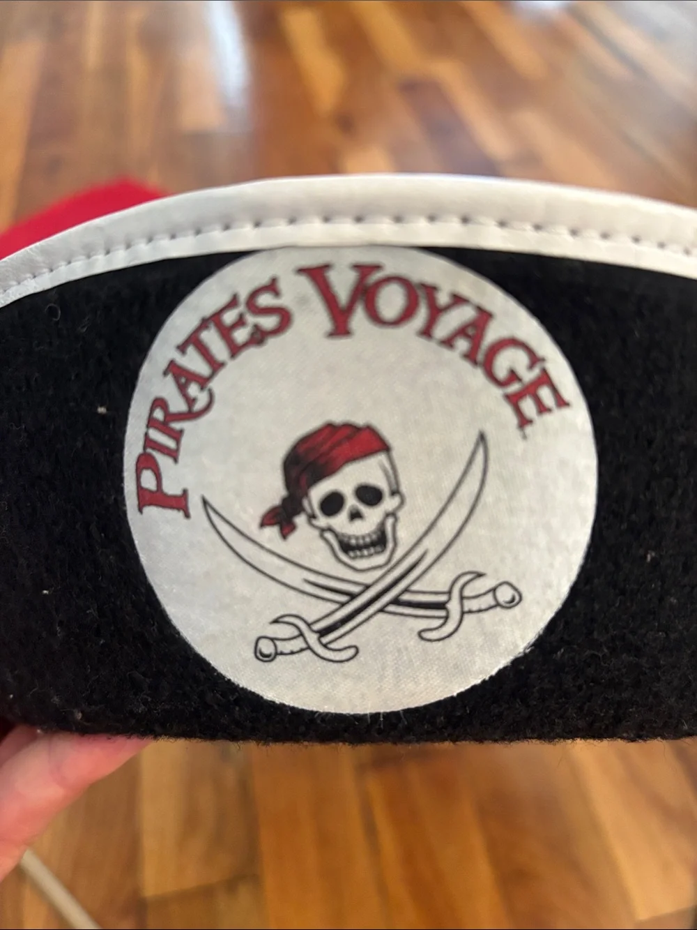 Kids Black Pirate Hat with Skull Emblem